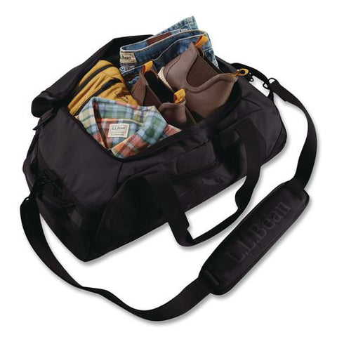 Adventure 22" Polyester Carry-on Travel Duffel, 22 X 13 X 9, Black