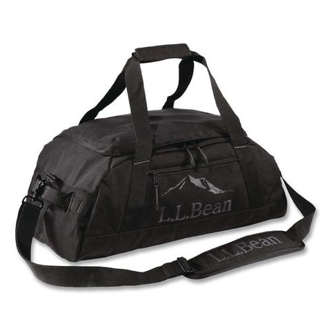 Adventure 22" Polyester Carry-on Travel Duffel, 22 X 13 X 9, Black
