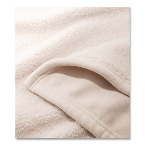 Cozy Chenille Wearable Throw, 58 X 60, Cream