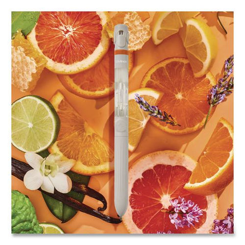 Essential Oil Blends Pen Diffuser, Citrus Grove Scent, White