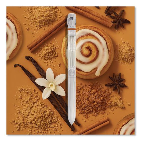 Essential Oil Blends Pen Diffuser, Cinnamon Roll Scent, White
