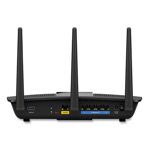 Max-stream Ac1900 Mu-mimo Gigabit Wi-fi Router, 6 Ports, Dual-band 2.4 Ghz/5 Ghz