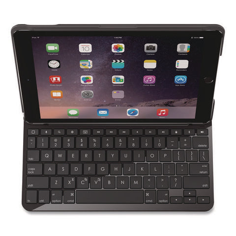 Slim Folio With Bluetooth Keyboard For Ipad 5th/6th Gen, Black