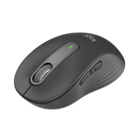 Signature M650 Wireless Mouse, Large, 2.4 Ghz Frequency, 33 Ft Wireless Range, Right Hand Use, Graphite