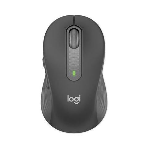 Signature M650 For Business Wireless Mouse, Medium, 2.4 Ghz Frequency, 33 Ft Wireless Range, Right Hand Use, Graphite