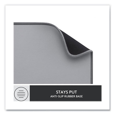 Studio Series Polyester Desk Mat, 27.5 X 11.8, Mid Gray