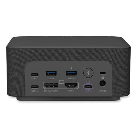 Teams Logi Dock, 1 Hdmi/1 Displayport/2 Usb A/3 Usb C, Graphite