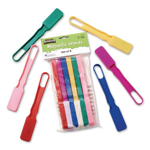 Magnetic Wands, Grades Pre-k To 5, 6 Pieces