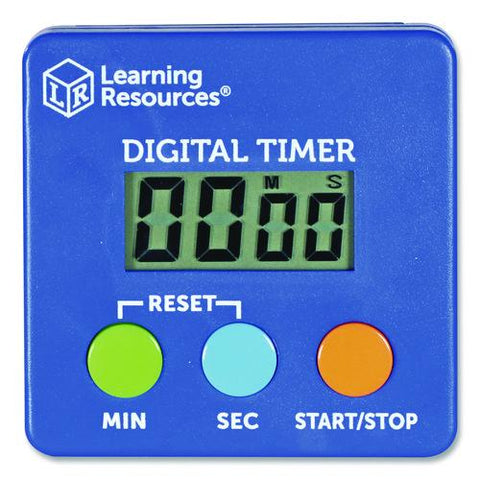 Classroom Timer, Lcd, 5.3 X 3.6 X 0.9, Blue