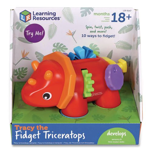 Tracy The Fidget Triceratops, Pre-k To K