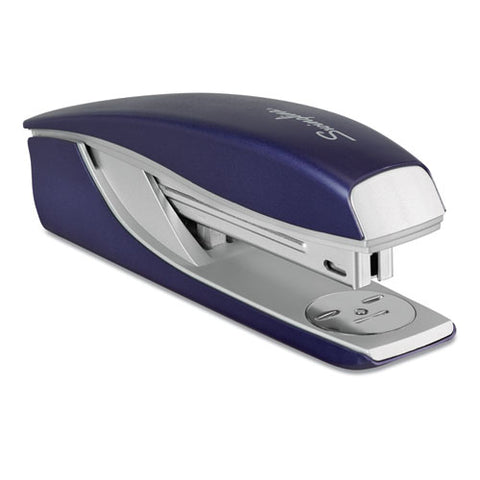 Nexxt Series Style Metal Stapler, 40-sheet Capacity, Blue