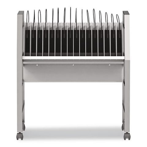 16 Bay Open Charging Cart For 16 Devices, 27 X 14.75 X 30