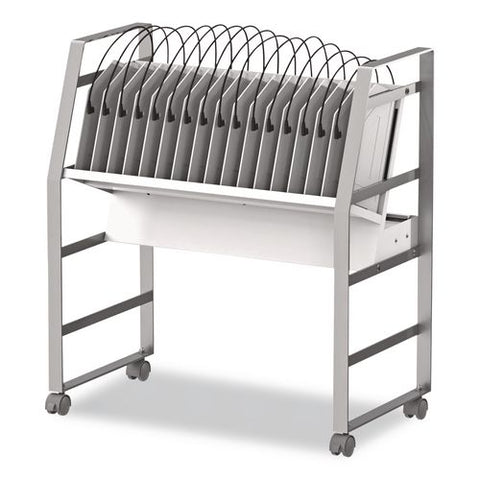 16 Bay Open Charging Cart For 16 Devices, 27 X 14.75 X 30