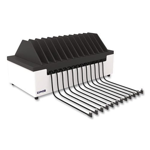 12 Port Usb-c Charging Station For 12 Devices, 23.6 X 14 X 10.9