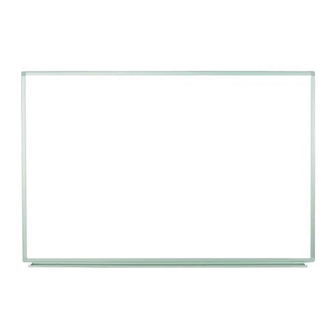 Wall-mounted Magnetic Whiteboard, 36" X 24", White Surface, Silver Aluminum Frame