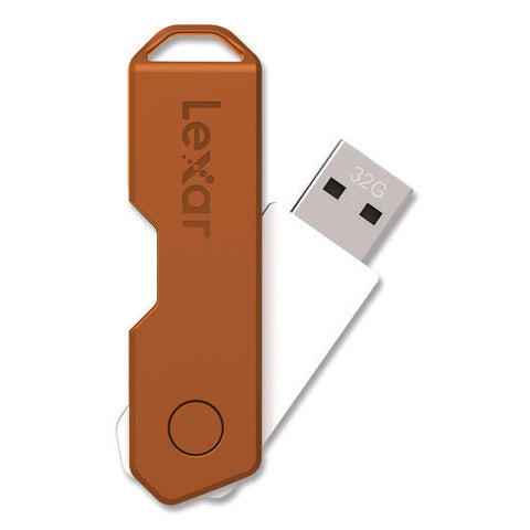 Twist Turn2 Usb 2.0 Flash Drive, 32 Gb, Orange/purple/teal, 3/pack