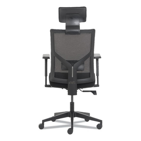 Mesh Back Molded Foam Task Chair, Supports Up To 275 Lb, Black Seat/back