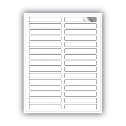 Cover-all Opaque File Folder Labels, Inkjet/laser Printers, 0.66 X 3.44, White, 30 Labels/sheet, 50 Sheets/box