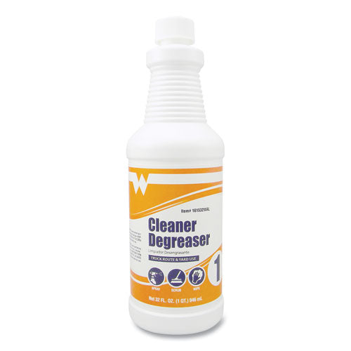 Cleaner Degreaser, 32 Oz Bottle, 4/carton