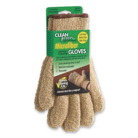 Cleengreen Microfiber Cleaning And Dusting Gloves, 6 Pairs/carton