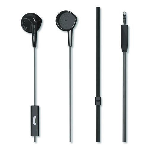 Eb95 Wired Earbuds With Mic, Black