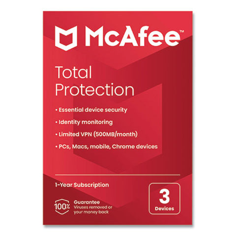 Total Protection Software, For 3 Users