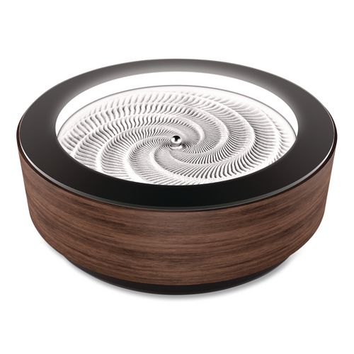 Drift Premium Wood Sand Table, 10" Diameter X 3.42"h, Walnut