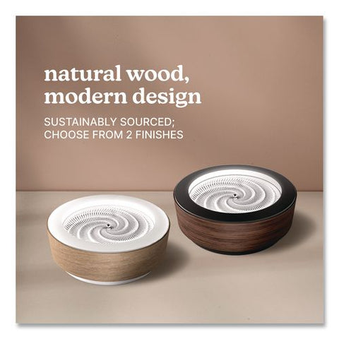 Drift Premium Wood Sand Table, 10" Diameter X 3.42"h, Walnut