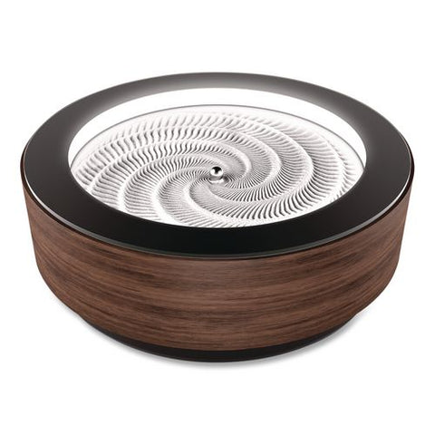 Drift Premium Wood Sand Table, 10" Diameter X 3.42"h, Walnut