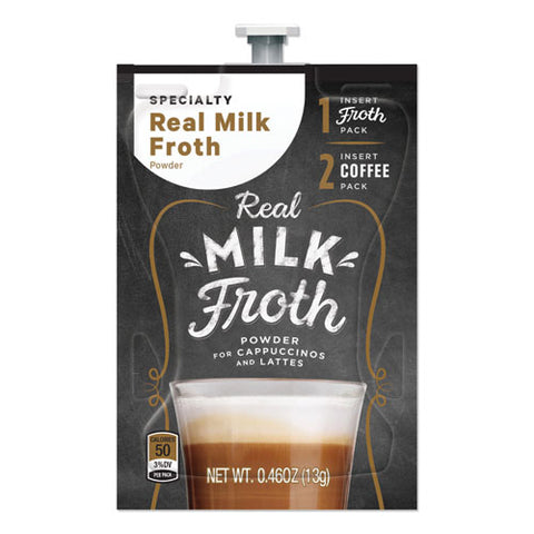 Flavia Real Milk Froth Freshpacks, 0.46 Oz Packet, 72/carton