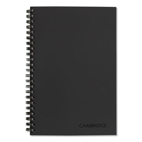 Wirebound Guided Quicknotes Notebook, 1-subject, List-management Format, Dark Gray Cover, (80) 8 X 5 Sheets