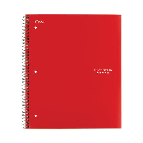 Wirebound Notebook, 1-subject, Medium/college Rule, Assorted Cover Colors, (100) 11 X 8.5 Sheets, 6/pack