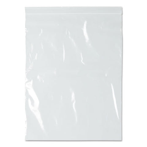 Zippit Resealable Bags, 2 Mil, 10" X 13", Clear, 1,000/carton