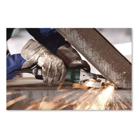 Wepf 9-125 Flat Head Paddle Switch Corded Angle Grinder, 5" Disc, 8 A, 10,000 Rpm