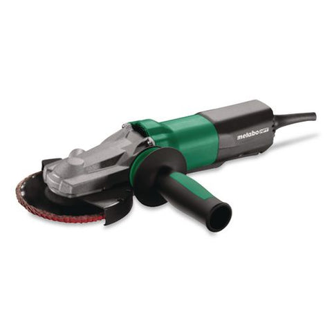 Wepf 9-125 Flat Head Paddle Switch Corded Angle Grinder, 5" Disc, 8 A, 10,000 Rpm
