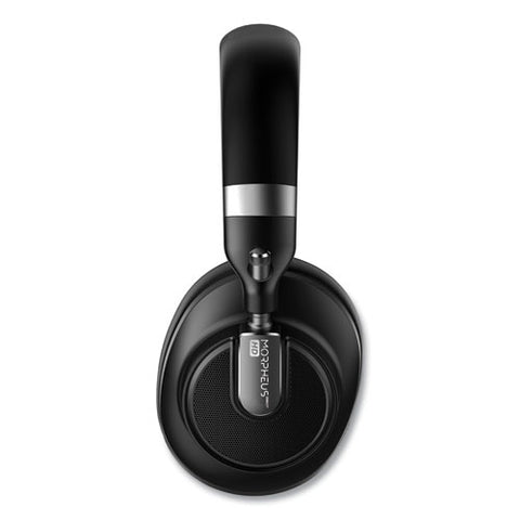 Verve Hd 360 Hybrid Anc Wireless Over-ear Headphones, Black/platinum