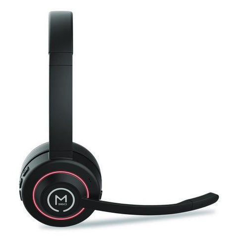 Sanctuary Wireless Noise Canceling Uc Headset With Boom Mic Hs6750anc, Binaural, Over The Head Headset