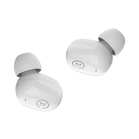 Spire True Wireless Earbuds Bluetooth In-ear Headphones With Microphone, Pearl White