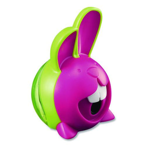 Croc Croc Chomp Rabbit 1-hole Canister Pencil Sharpener, 3.74 X 1.8 X 4.92, Randomly Assorted Colors