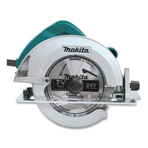 5007f 7.25" Circular Saw, 5,800 Rpm, Bevel Range, 24 T Blade