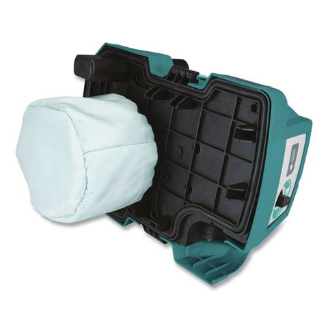 Lxt 18 V Li-ion Hepa Dust Extractor/vacuum (tool Only), 2 Gal Tank Capacity, Black/teal/white