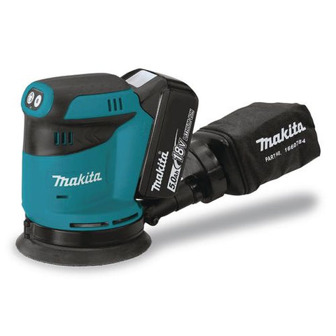 18v Lxt Lithium-ion 5" Cordless Random Orbit Sander Kit, (reconditioned), 3 Speeds