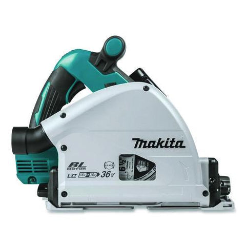 18v X2 (36v) Lxt Brushless Lithium-ion 6.5" Cordless Plunge Circular Saw Kit With Batteries, 6,300 Rpm, 0 To +48 Degree Bevel