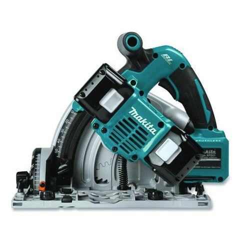 18v X2 (36v) Lxt Brushless Lithium-ion 6.5" Cordless Plunge Circular Saw Kit With Batteries, 6,300 Rpm, 0 To +48 Degree Bevel