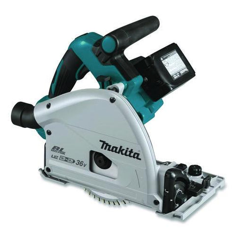 18v X2 (36v) Lxt Brushless Lithium-ion 6.5" Cordless Plunge Circular Saw Kit With Batteries, 6,300 Rpm, 0 To +48 Degree Bevel
