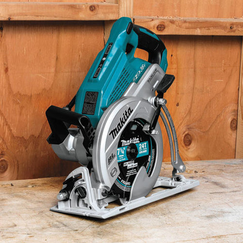 18v X2 (36v) Lxt Brushless 7.25" Cordless Rear Handle Circular Saw Kit With Batteries, 5,100 Rpm, 0 To +53 Degree Bevel Range