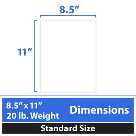 Multipurpose Copy Paper, 92 Bright, 20 Lb Bond Weight, 8.5 X 11, White, 500 Sheets/ream, 8 Reams/carton