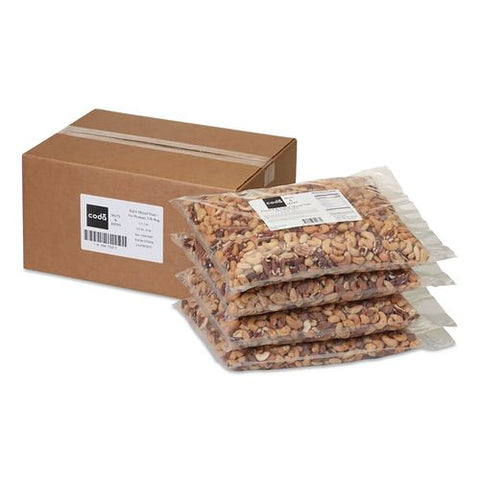 Coda Roasted And Salted Mixed Nuts, 5 Lb Bag, 4/carton