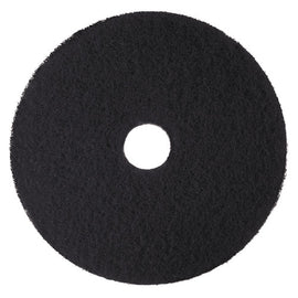 Low-speed High Productivity Floor Pads 7300, 21" Diameter, Black, 5/carton