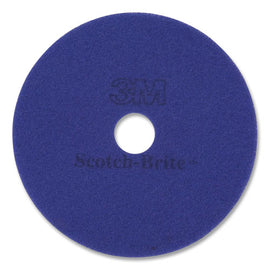 Diamond Floor Pads, 24" Diameter, Purple, 5/carton